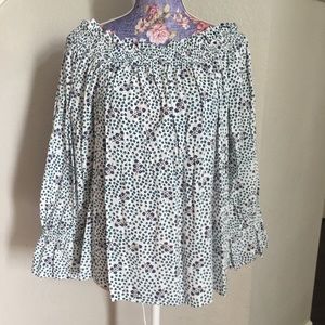 LOFT off the shoulder blouse